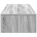 Raft perete cu sertare Gri Sonoma 60x26,5x15cm Lemn prelucrat - WALTI WALTI