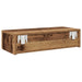 Raft perete cu sertare Lemn vechi 60x26,5x15 cm Lemn prelucrat - WALTI WALTI