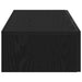Raft de perete cu sertare negru 80x33x17 cm lemn prelucrat - WALTI WALTI