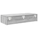 Raft de perete cu sertare Gri Sonoma 80x31x17 cm Lemn prelucrat - WALTI WALTI