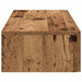 Raft de perete cu sertare Lemn vechi 80x33x17 cm Lemn prelucrat - WALTI WALTI