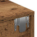 Raft de perete cu sertare Lemn vechi 80x33x17 cm Lemn prelucrat - WALTI WALTI