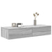 Raft de perete cu sertare Gri Sonoma 100x36x19cm Lemn prelucrat - WALTI WALTI