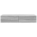 Raft de perete cu sertare Gri Sonoma 100x36x19cm Lemn prelucrat - WALTI WALTI
