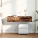 Raft de perete cu sertare Lemn vechi 100x36x19cm Lemn prelucrat - WALTI WALTI