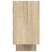 Raft cubic perete 5 compartimente stejar sonoma lemn prelucrat - WALTI WALTI