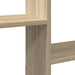 Raft cubic perete 5 compartimente stejar sonoma lemn prelucrat - WALTI WALTI