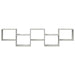 Raft cubic perete cu 5 compartimente gri beton lemn prelucrat - WALTI WALTI