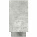 Raft cubic perete cu 5 compartimente gri beton lemn prelucrat - WALTI WALTI