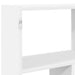 Raft cubic de perete cu 12 compartimente alb lemn prelucrat - WALTI WALTI