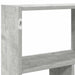 Raft cubic perete cu 12 compartimente gri beton lemn prelucrat - WALTI WALTI