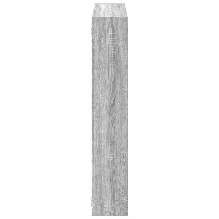 Raft cubic perete cu 12 compartimente sonoma gri lemn prelucrat - WALTI WALTI