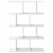 Raft cubic de perete cu 12 compartimente alb lemn prelucrat - WALTI WALTI