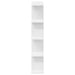 Raft cubic de perete cu 12 compartimente alb lemn prelucrat - WALTI WALTI