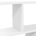 Raft cubic de perete cu 12 compartimente alb lemn prelucrat - WALTI WALTI