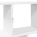 Raft cubic de perete cu 12 compartimente alb lemn prelucrat - WALTI WALTI