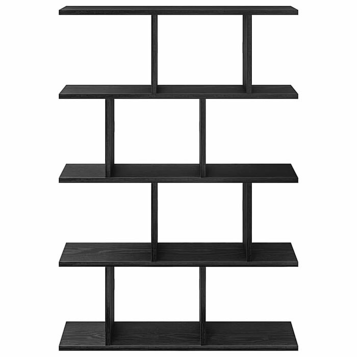 Raft cubic de perete cu 12 compartimente negru lemn prelucrat - WALTI WALTI