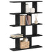 Raft cubic de perete cu 12 compartimente negru lemn prelucrat - WALTI WALTI