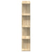 Raft cubic perete 12 compartimente stejar sonoma lemn prelucrat - WALTI WALTI