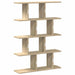 Raft cubic perete 12 compartimente stejar sonoma lemn prelucrat - WALTI WALTI
