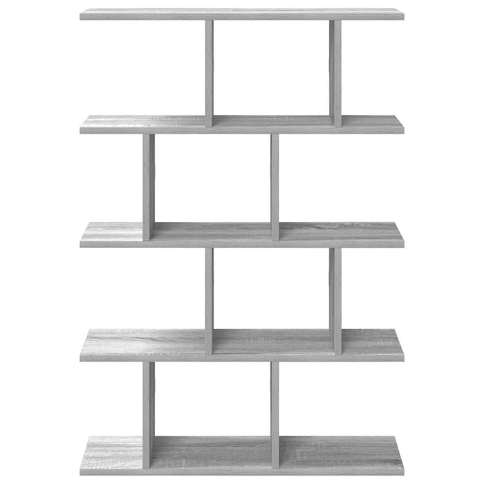 Raft cubic perete cu 12 compartimente sonoma gri lemn prelucrat - WALTI WALTI