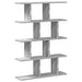 Raft cubic perete cu 12 compartimente sonoma gri lemn prelucrat - WALTI WALTI