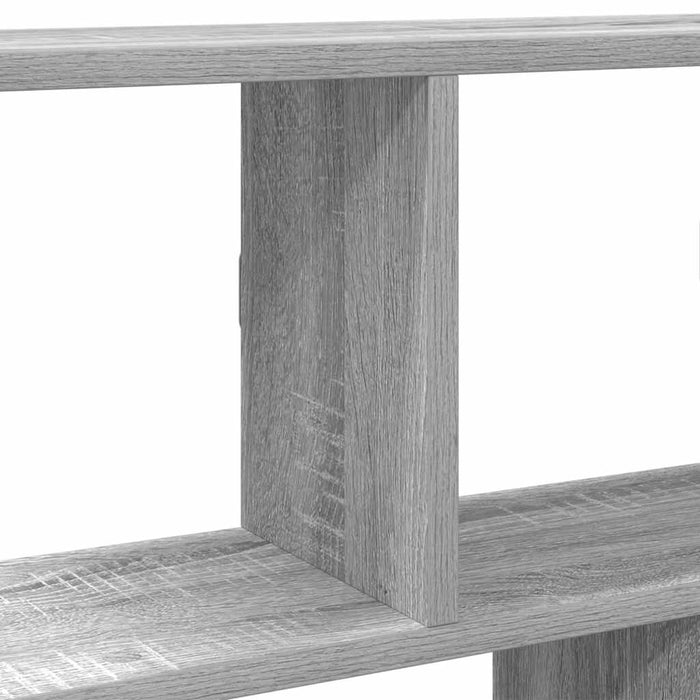 Raft cubic perete cu 12 compartimente sonoma gri lemn prelucrat - WALTI WALTI