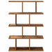 Raft cubic perete cu 12 compartimente lemn vechi lemn prelucrat - WALTI WALTI