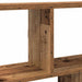 Raft cubic perete cu 12 compartimente lemn vechi lemn prelucrat - WALTI WALTI