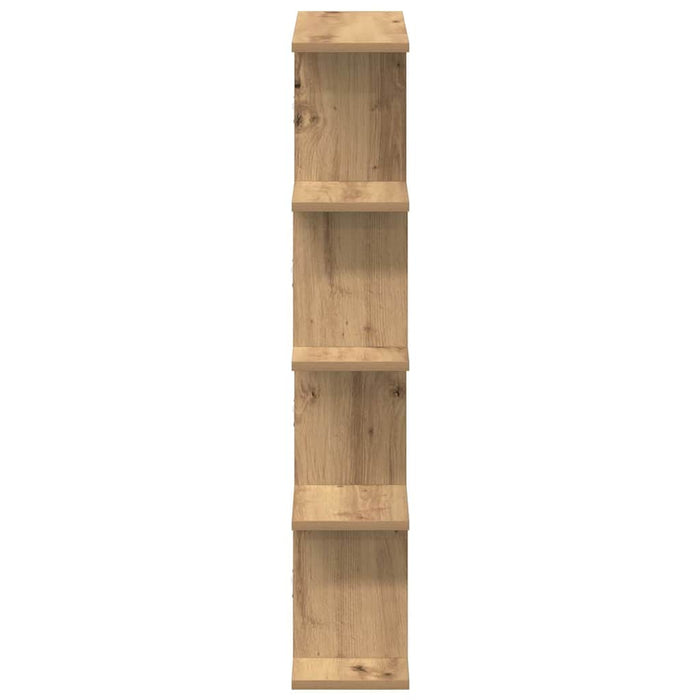 Raft cubic de perete cu 12 compartimente stejar artizanal lemn - WALTI WALTI