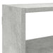 Raft cubic perete cu 7 compartimente gri beton lemn prelucrat - WALTI WALTI