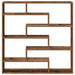 Raft cubic perete cu 7 compartimente lemn vechi lemn prelucrat - WALTI WALTI
