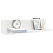 Rafturi de perete, 2 buc., alb, 75x16,5x16,5 cm, lemn prelucrat - WALTI WALTI