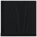 Rafturi de perete 2 buc. negru, 75x16,5x16,5 cm, lemn prelucrat - WALTI WALTI
