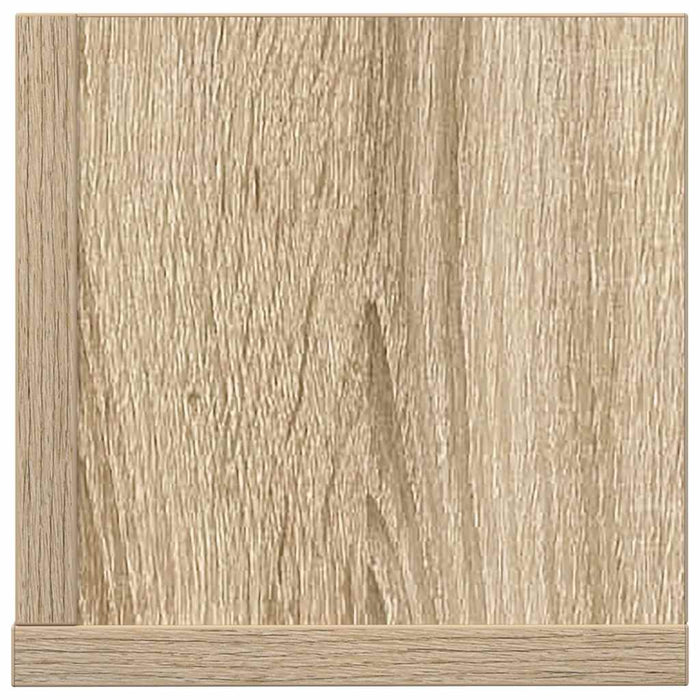 Rafturi de perete, 2 buc., stejar sonoma, 75x16,5x16,5 cm, lemn - WALTI WALTI