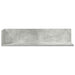 Rafturi perete 2 buc. gri beton 75x16,5x16,5 cm lemn prelucrat - WALTI WALTI