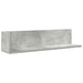 Rafturi perete 2 buc. gri beton 75x16,5x16,5 cm lemn prelucrat - WALTI WALTI