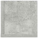 Rafturi perete 2 buc. gri beton 75x16,5x16,5 cm lemn prelucrat - WALTI WALTI