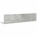 Rafturi perete 2 buc. gri beton 75x16,5x16,5 cm lemn prelucrat - WALTI WALTI