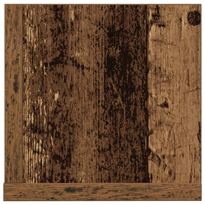 Rafturi perete 2 buc. lemn vechi 75x16,5x16,5 cm lemn prelucrat - WALTI WALTI