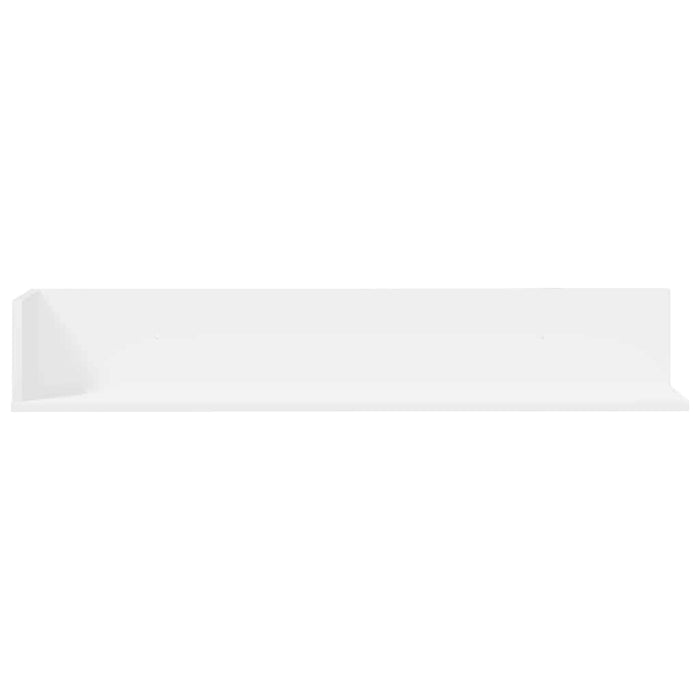Rafturi de perete 2 buc., alb, 100x16,5x16,5 cm, lemn prelucrat - WALTI WALTI