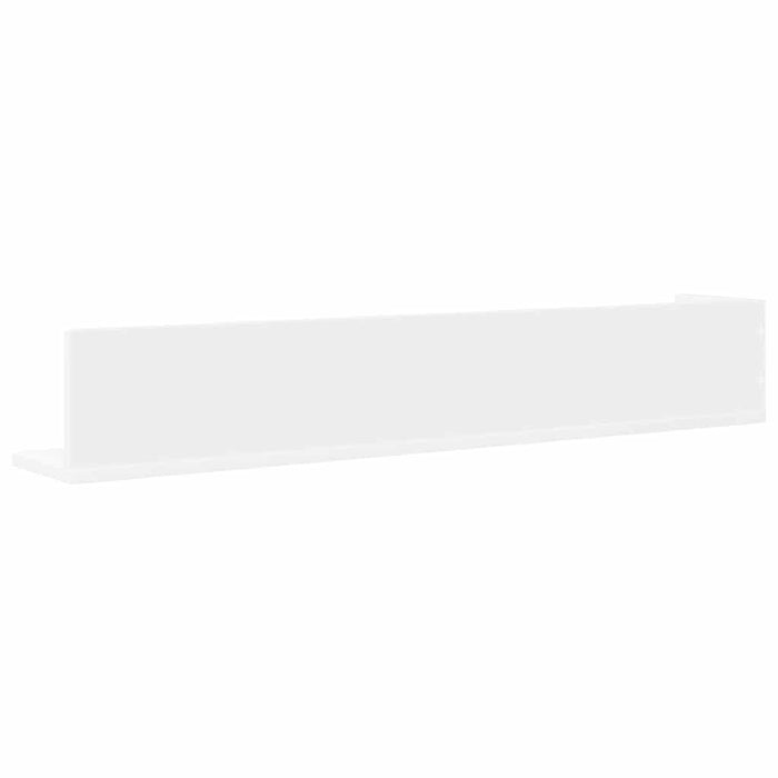 Rafturi de perete 2 buc., alb, 100x16,5x16,5 cm, lemn prelucrat - WALTI WALTI