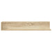 Rafturi perete, 2 buc., stejar sonoma, 100x16,5x16,5 cm, lemn - WALTI WALTI