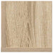 Rafturi perete, 2 buc., stejar sonoma, 100x16,5x16,5 cm, lemn - WALTI WALTI
