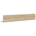 Rafturi perete, 2 buc., stejar sonoma, 100x16,5x16,5 cm, lemn - WALTI WALTI
