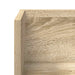 Rafturi perete, 2 buc., stejar sonoma, 100x16,5x16,5 cm, lemn - WALTI WALTI