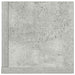 Rafturi perete 2 buc. gri beton 100x16,5x16,5 cm lemn prelucrat - WALTI WALTI