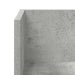 Rafturi perete 2 buc. gri beton 100x16,5x16,5 cm lemn prelucrat - WALTI WALTI