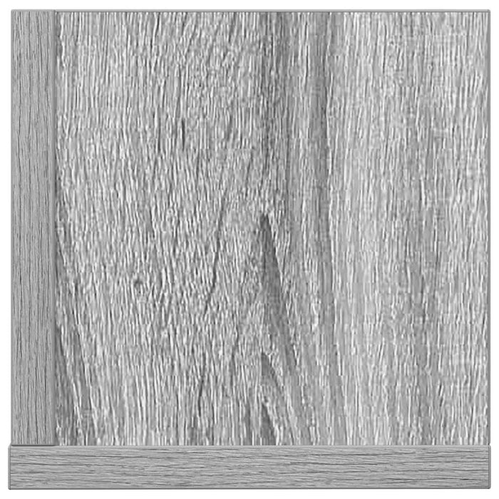 Rafturi de perete, 2 buc., gri sonoma, 100x16,5x16,5 cm, lemn - WALTI WALTI