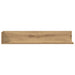 Rafturi perete 2 buc., stejar artizanal, 100x16,5x16,5 cm, lemn - WALTI WALTI